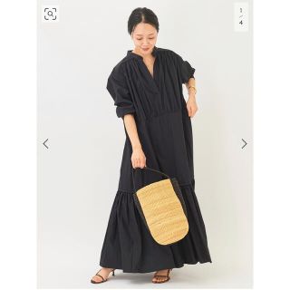 プラージュ(Plage)のノリさま専用　ティアードシャツワンピース(ロングワンピース/マキシワンピース)