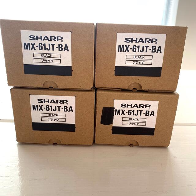 特別価格 SHARP - 【新品未使用】SHARP トナー MX-61JT-BA ブラックの