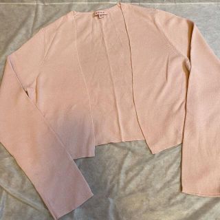 トッカ(TOCCA)の【美品】【TOCCA】桜色カーディガン　ボレロ(ボレロ)