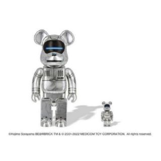 メディコムトイ(MEDICOM TOY)のBAPE SORAYAMA BE@RBRICK 100&400 silver(その他)