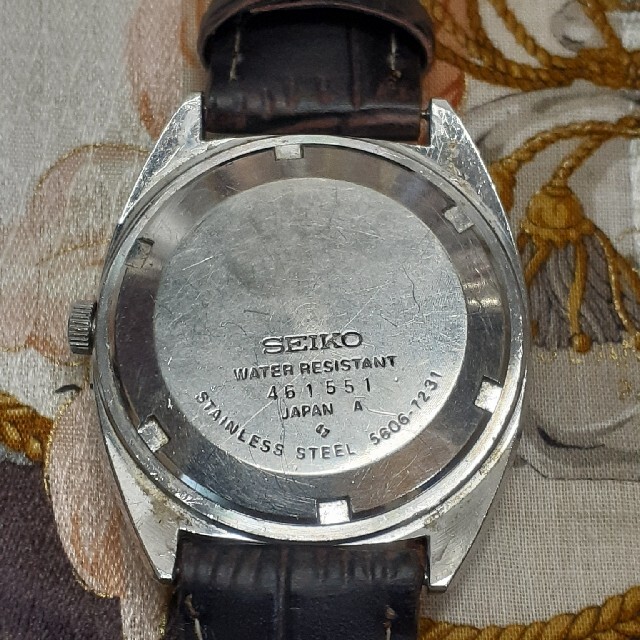 SEIKO(セイコー)の稼働！70年代ヴィンテージ時計自動巻OH済！25石 セイコーLM【日付&曜日】 メンズの時計(腕時計(アナログ))の商品写真