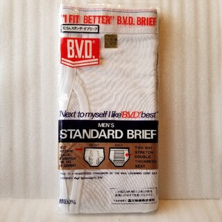 ビーブイディー(BVD)のBVD　メンズ天ゴムスタンダードブリーフ　Lサイズ　78～88cm　綿100%(その他)