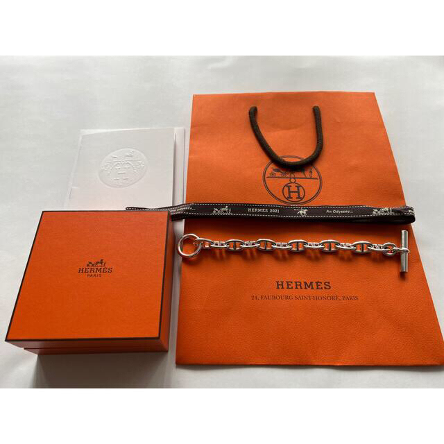 Hermes(エルメス)の【希少】エルメス シェーヌダンクルGM12 メンズのアクセサリー(ブレスレット)の商品写真