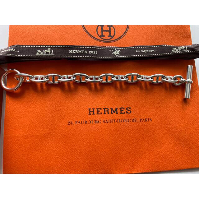 Hermes(エルメス)の【希少】エルメス シェーヌダンクルGM12 メンズのアクセサリー(ブレスレット)の商品写真