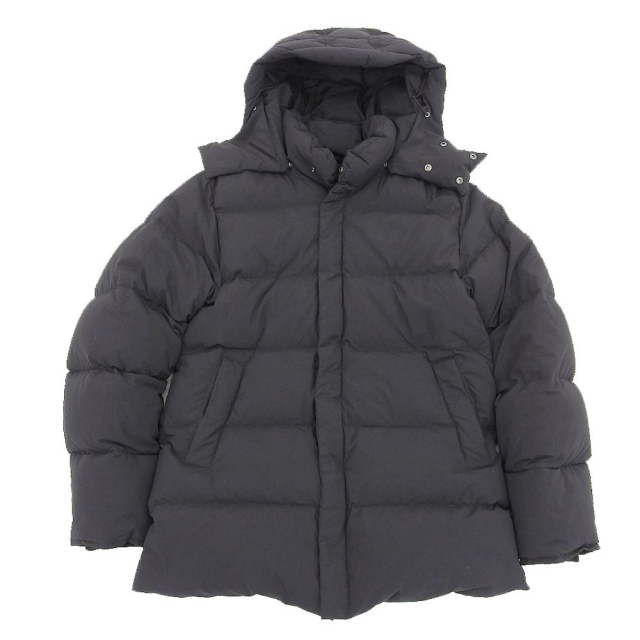 値下げ交渉 極美品 PYRENEX ピレネックス 黒 ダウン コート L ショート