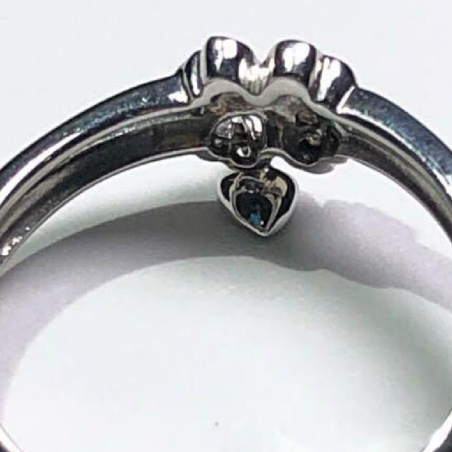 18金ホワイトゴ―ルドダイヤリング レディースのアクセサリー(リング(指輪))の商品写真