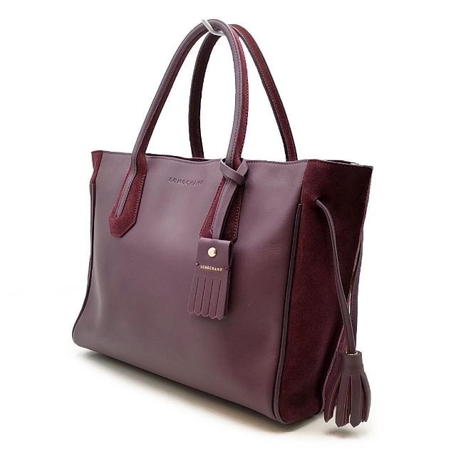 美品 LONGCHAMP ロンシャン トートバッグ ペネロペ べージュ