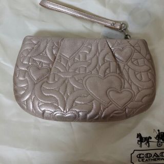 コーチ(COACH)のCOACH  ♡模様ポーチ (ポーチ)