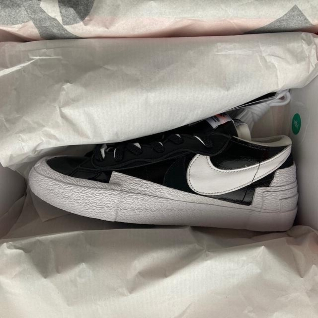 NIKE(ナイキ)のsacai × Nike Black Patent Leather メンズの靴/シューズ(スニーカー)の商品写真