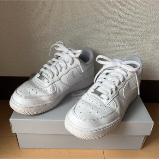 ナイキ(NIKE)のナイキ エアフォース1 ロー ホワイト 07(スニーカー)