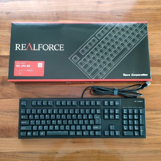 静音東プレ キーボード REALFORCE R2-JP4-BK