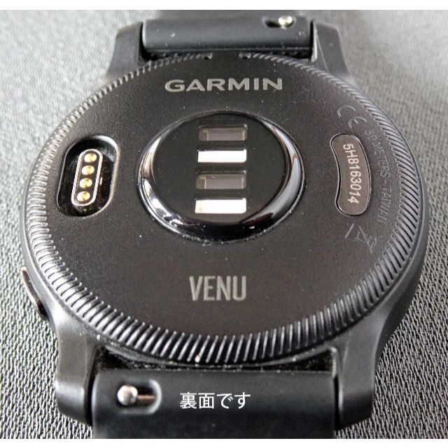 GARMIN(ガーミン)のUSED GARMIN vivo VENU （Black / Slate） スマホ/家電/カメラのスマホアクセサリー(その他)の商品写真