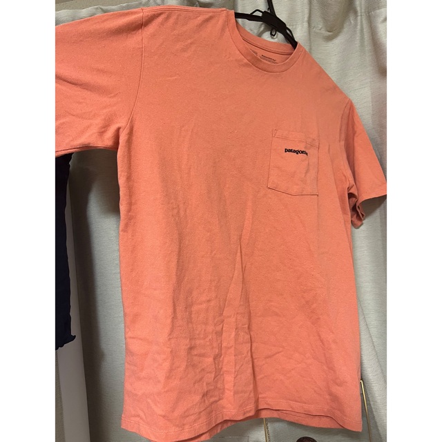 patagonia(パタゴニア)のパタゴニア　半袖　オレンジ レディースのトップス(Tシャツ(半袖/袖なし))の商品写真