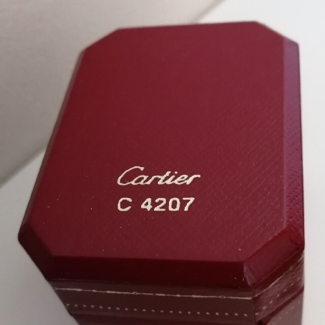 Cartier カルティエ　純プラチナリング Pl950 メンズ 12号（53）