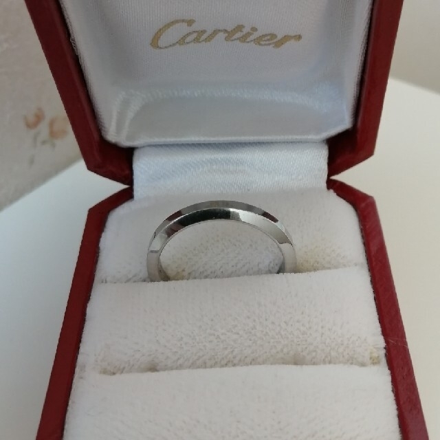 Cartier カルティエ 純プラチナリング Pl950 メンズ 12号 53 Spadiva Ru