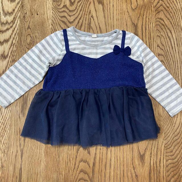 90＊トップス キッズ/ベビー/マタニティのキッズ服女の子用(90cm~)(Tシャツ/カットソー)の商品写真