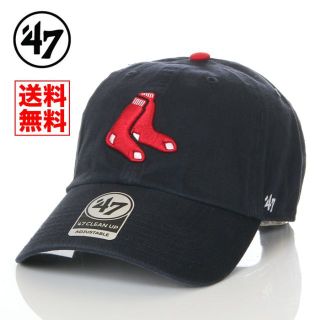 フォーティセブン(47 Brand)の【新品】47BRAND キャップ レッドソックス 帽子 紺 レディース メンズ(キャップ)