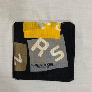 ソニアリキエル(SONIA RYKIEL)のソニアリキエル　ガーゼハンカチ　未使用品　#1716(ハンカチ)