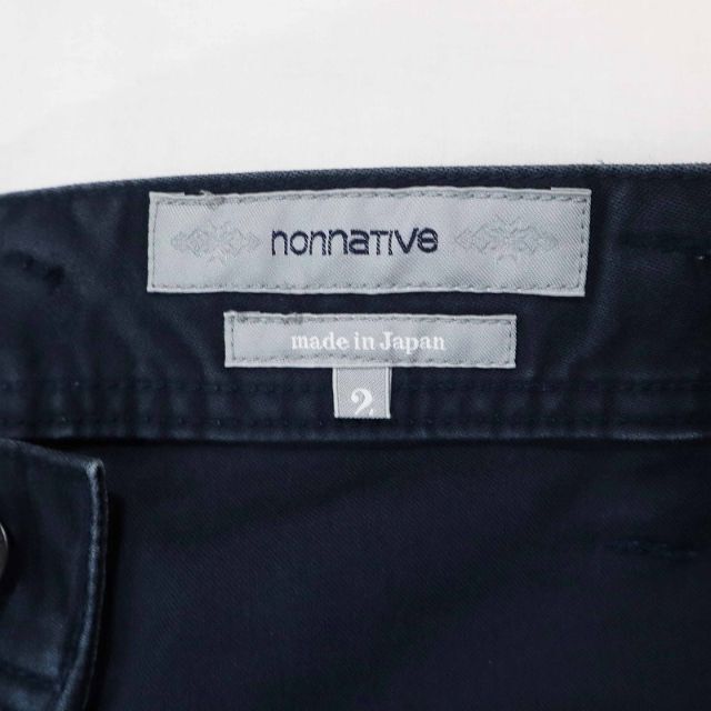 nonnative(ノンネイティブ)のノンネイティブ チノパン ネイビー ストレートパンツ ドロップド フィット 2 メンズのパンツ(チノパン)の商品写真