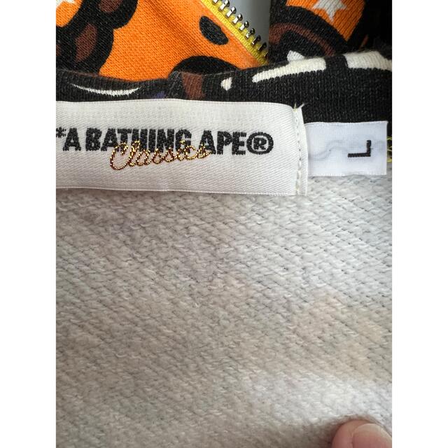 A BATHING APE(アベイシングエイプ)の激レア アベイシングエイプ　a bathing ape パーカー　送料無料 メンズのトップス(パーカー)の商品写真