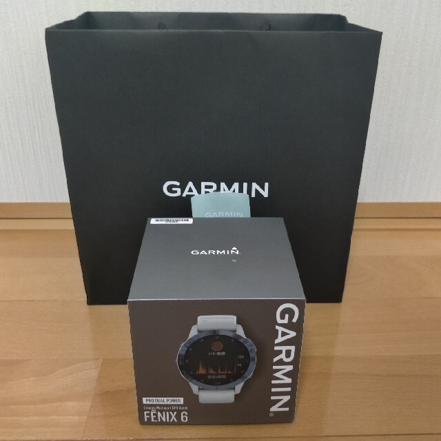 ブランド品専門の fenix6 【新品】Garmin pro power dual 腕時計(デジタル)