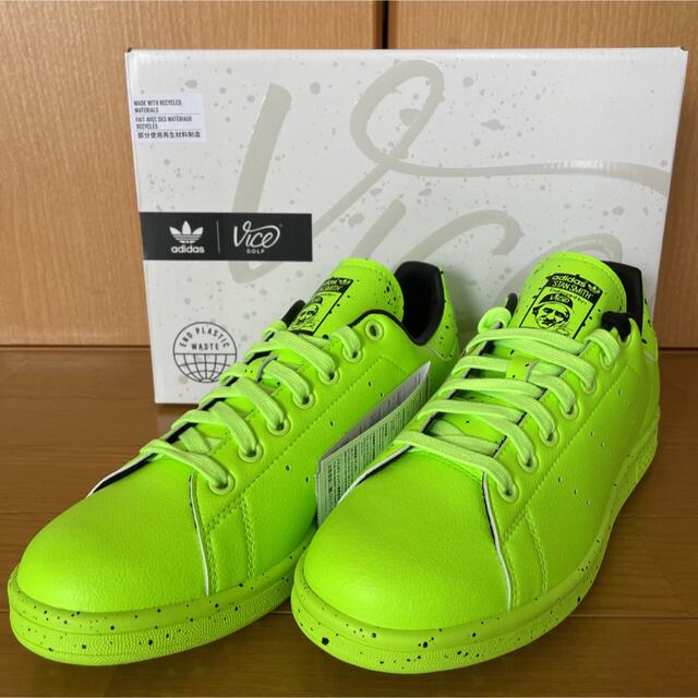 新品 限定 adidas STAN SMITH GOLF VICE グリーン26¥17600サイズ