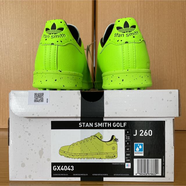 adidas(アディダス)の新品 限定 adidas STAN SMITH GOLF VICE グリーン26 スポーツ/アウトドアのゴルフ(シューズ)の商品写真