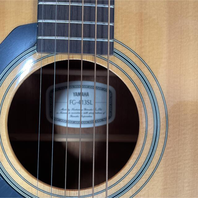 ヤマハ(ヤマハ)の美品◎YAMAHA FG-413SL CNBケース付き 楽器のギター(アコースティックギター)の商品写真