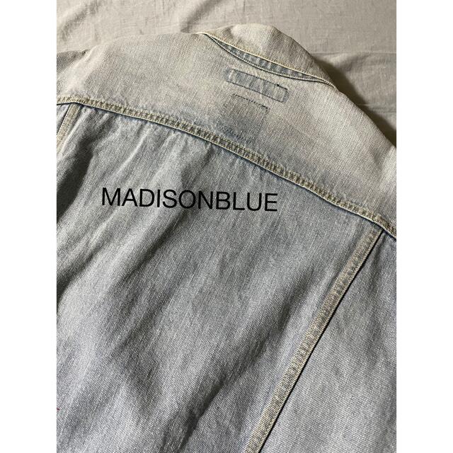 L'Appartement DEUXIEME CLASSE(アパルトモンドゥーズィエムクラス)の専用　MADISON BLUE ヴィンテージウォッシュ ビッグデニムジャケット  メンズのジャケット/アウター(Gジャン/デニムジャケット)の商品写真