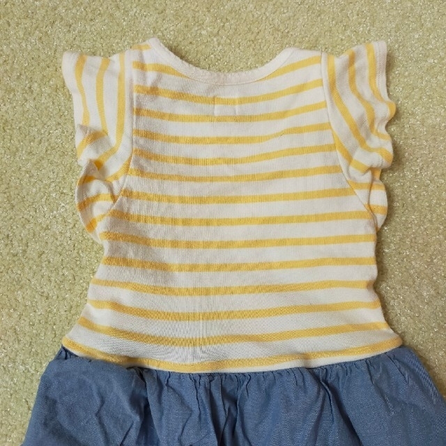 GAP Kids(ギャップキッズ)の【GAP kids】ノースリーブワンピース 110-120 キッズ/ベビー/マタニティのキッズ服女の子用(90cm~)(ワンピース)の商品写真