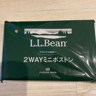エルエルビーン(L.L.Bean)のLEE 2022年4月号付録(ボストンバッグ)