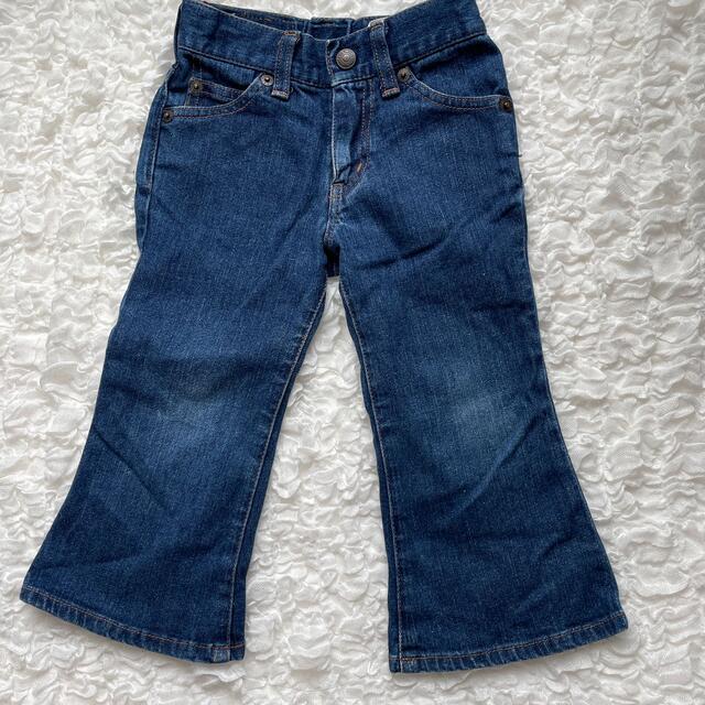 Levi's(リーバイス)のリーバイスフレアデニムパンツ キッズ/ベビー/マタニティのキッズ服男の子用(90cm~)(パンツ/スパッツ)の商品写真