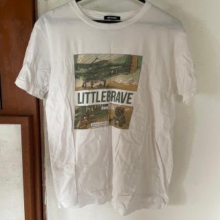 バンプオブチキン(BUMP OF CHICKEN)のLITTLE BRAVE Tシャツ(WHITE) Sサイズ(ミュージシャン)