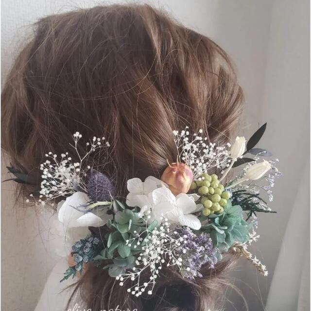 sold out ヘッドドレス プリザーブドフラワー 〜botanical〜 - ヘッド