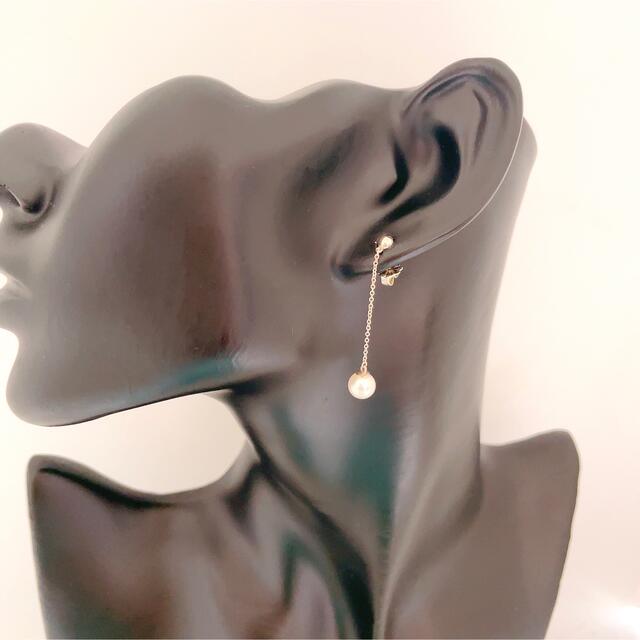 美品TIFFANY&Co. ティファニー パールドロップ フック ピアス