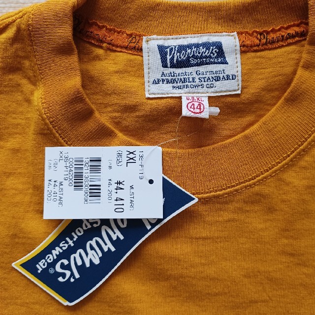 PHERROW'S(フェローズ)のフェローズ　新品メンズTシャツ　XXL メンズのトップス(Tシャツ/カットソー(半袖/袖なし))の商品写真