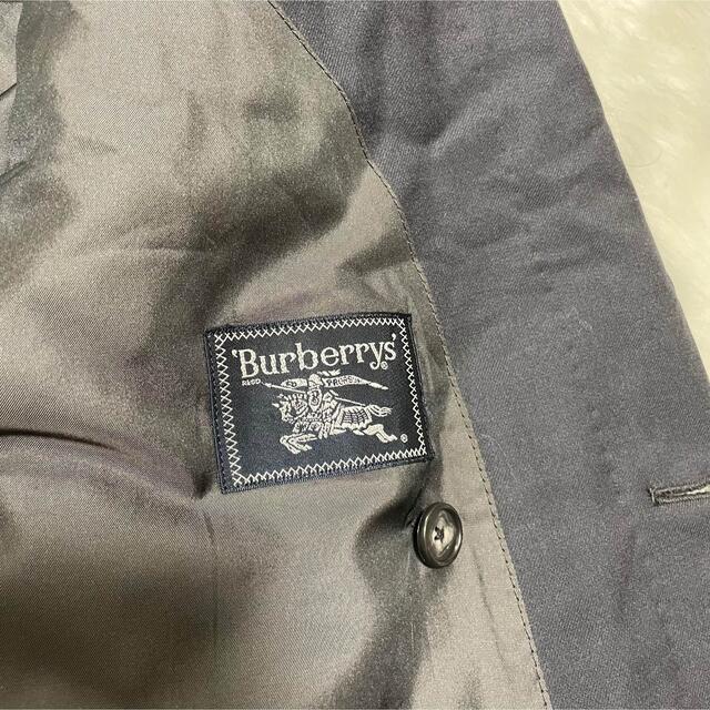 BURBERRY(バーバリー)のBURBERRY'S ダブル 紺ブレザー 金ボタン 銀ボタン ロゴボタン メンズのジャケット/アウター(テーラードジャケット)の商品写真