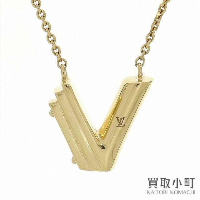 極美品✨　ルイヴィトン　ネックレス　LV&ME V M61077 LOUIS VUITTON VUITTON/ルイヴィトン LV＆ME Vネックレス