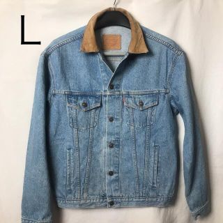 リーバイス(Levi's)のリーバイス デニムジャケット Gジャン襟皮張り(Gジャン/デニムジャケット)