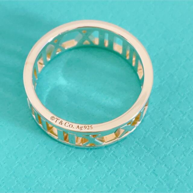 Tiffany & Co.(ティファニー)の美品TIFFANY&Co. ティファニーオープンアトラスリング レディースのアクセサリー(リング(指輪))の商品写真