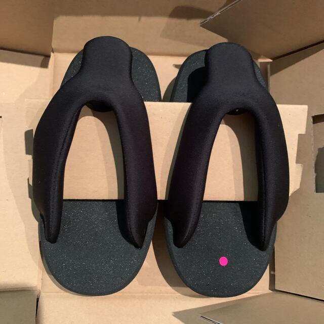 『ゆびまた Kappo』ソフト・花緒通常サイズ　ブラック レディースの靴/シューズ(サンダル)の商品写真