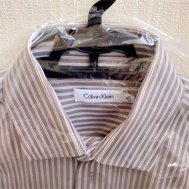 Calvin Klein(カルバンクライン)のM〜Lカルバンクライン ストライプシャツ メンズのトップス(シャツ)の商品写真