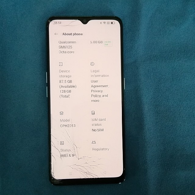 OPPO Reno3 A ホワイト CPH2013 WH