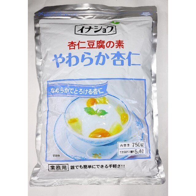 イナショク　杏仁豆腐の素750g 食品/飲料/酒の食品(菓子/デザート)の商品写真