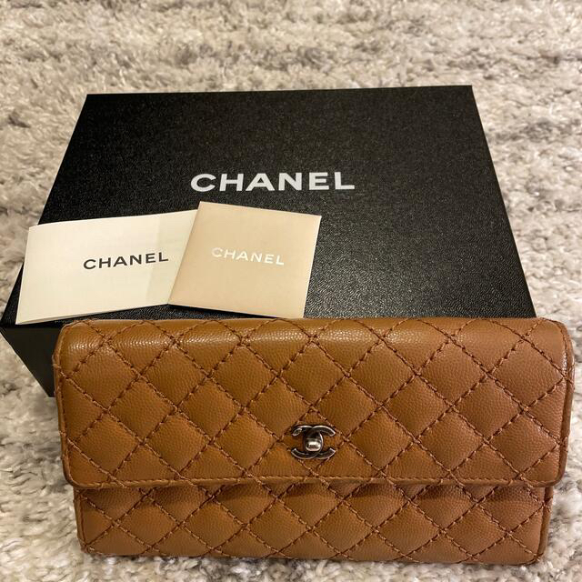 【美品】CHANEL長財布