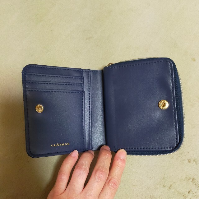 CLATHAS(クレイサス)のCLATHASキルティング2つ折り財布 レディースのファッション小物(財布)の商品写真