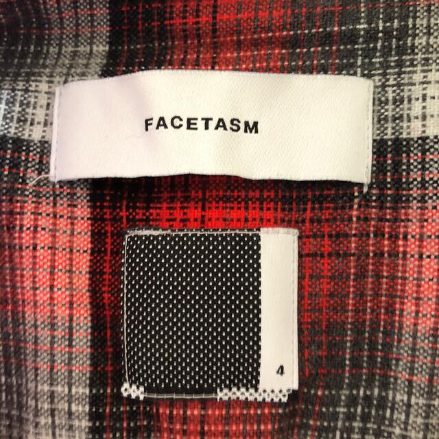 FACETASM(ファセッタズム)のFACETASM フリンジチェックシャツ メンズのトップス(シャツ)の商品写真