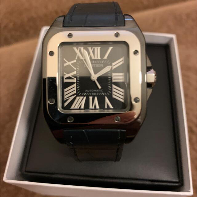 Cartier カルティエ サントス100MM W2020008  希少 値引済