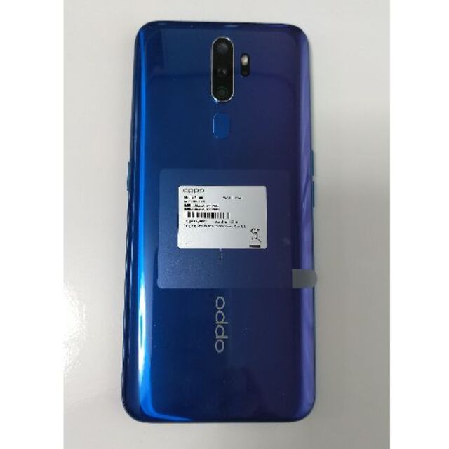 OPPO(オッポ)のOPPO A5 2020 ブルー スマホ/家電/カメラのスマートフォン/携帯電話(スマートフォン本体)の商品写真