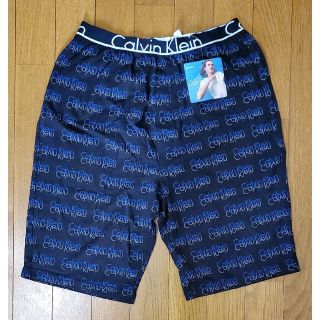 カルバンクライン(Calvin Klein)のカルバンクライン　新品　メンズ　スウェットショートパンツ(ロゴ/ブラックS)(ショートパンツ)